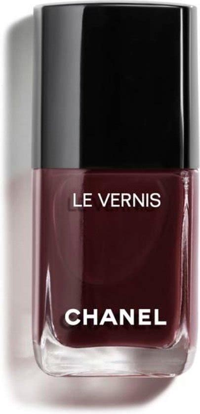 chanel le vernis nail colour 18 rouge noir 13 ml|Chanel long wear nail polish.